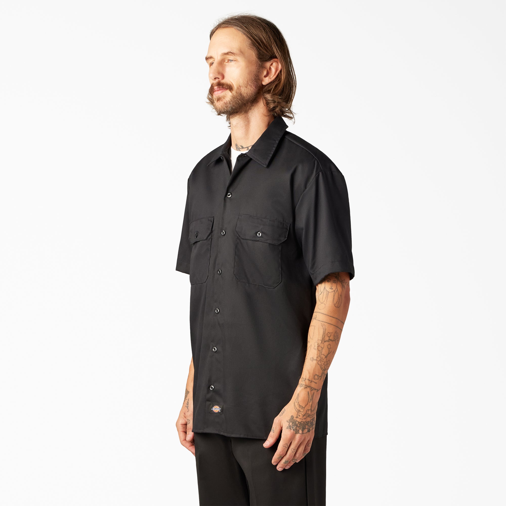 FLEX Relaxed Fit Short Sleeve Work Shirt - Image 3