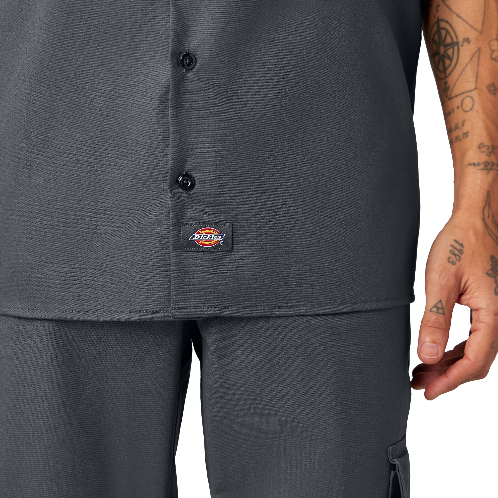FLEX Relaxed Fit Short Sleeve Work Shirt - Image 9