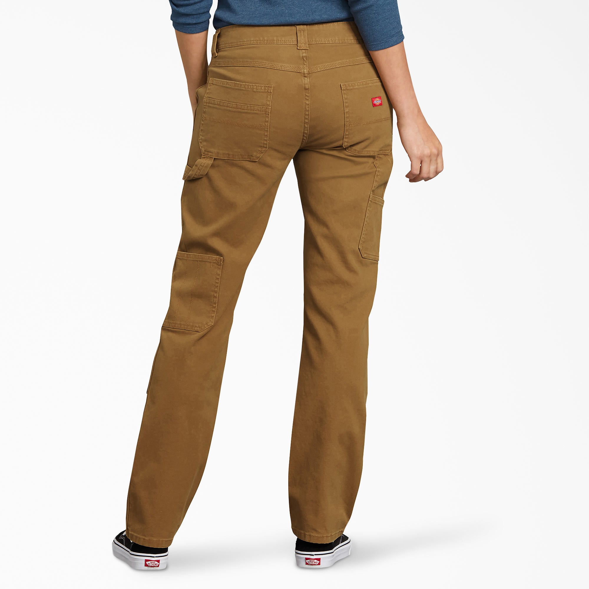 Women's FLEX Relaxed Fit Duck Carpenter Pants - Image 2
