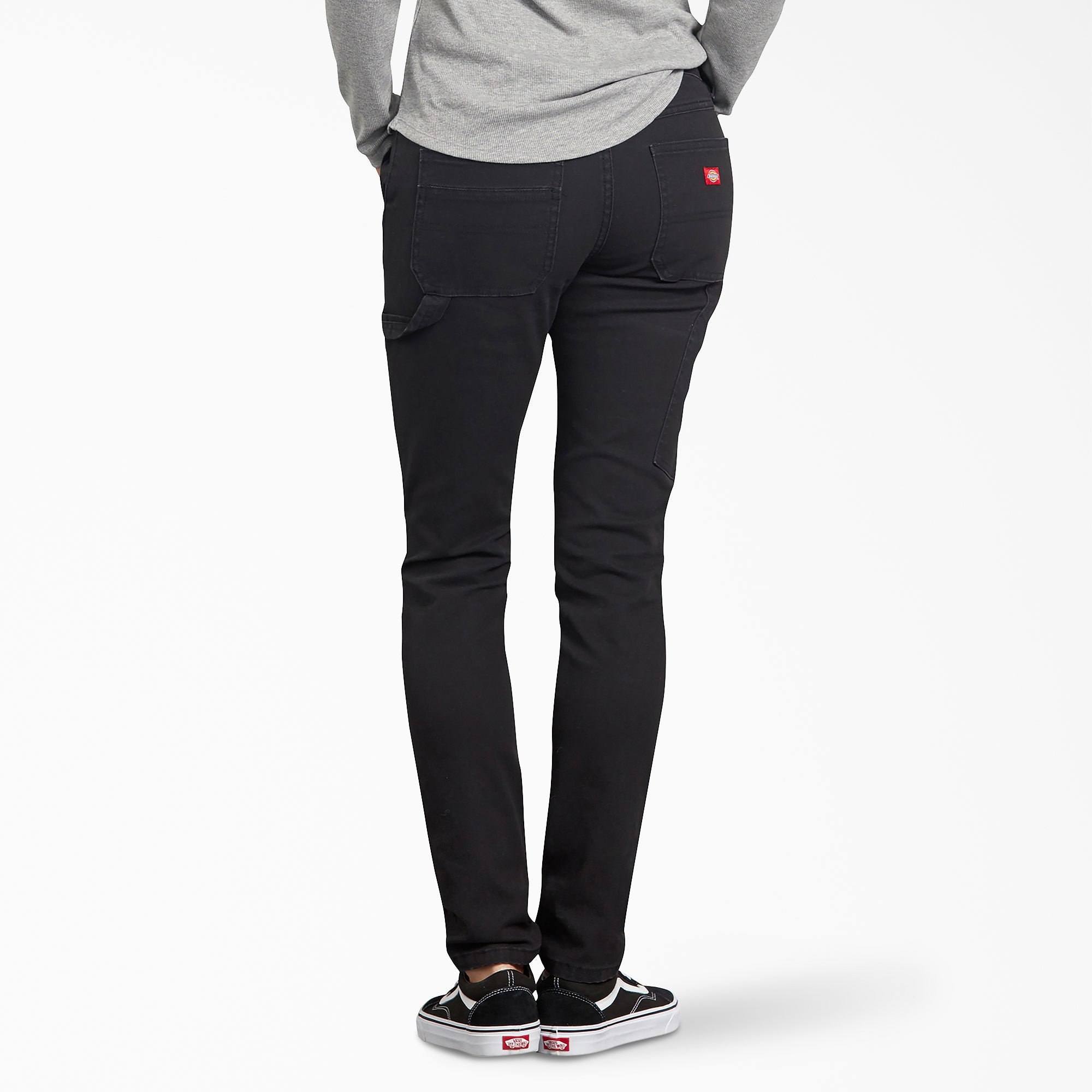 Women's FLEX Slim Fit Duck Carpenter Pants - Image 5