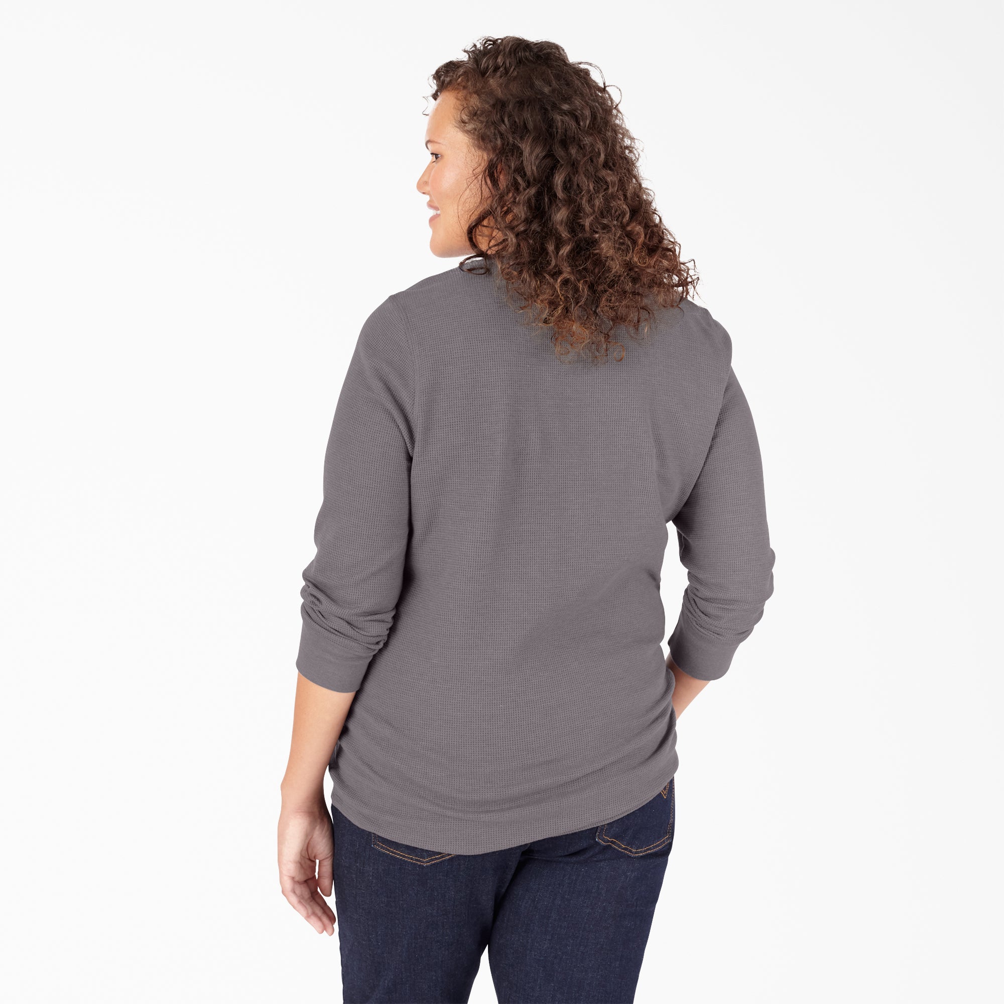 Women's Plus Long Sleeve Thermal Shirt - Image 2