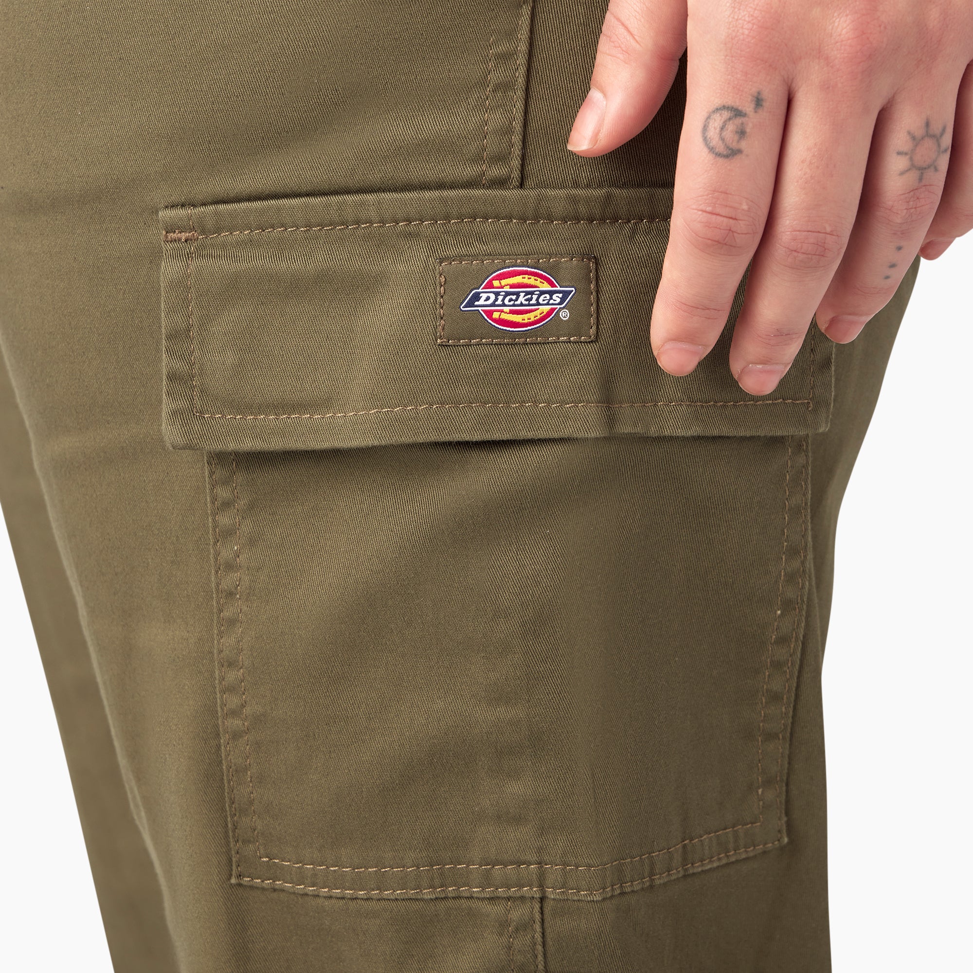 Women's Plus High Rise Fit Cargo Pants - Image 9