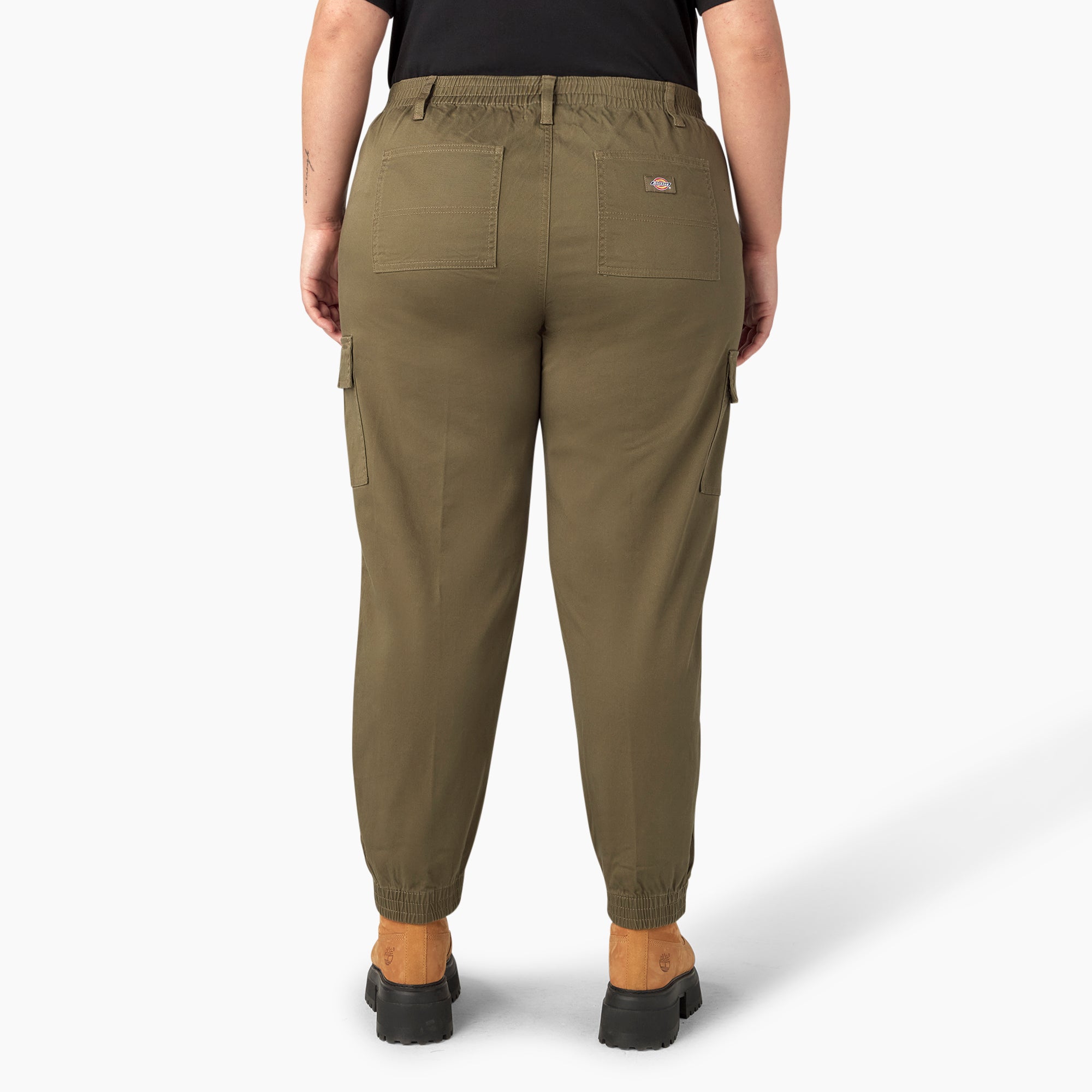 Women's Plus High Rise Fit Cargo Pants - Image 2