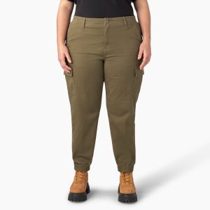Women's Plus High Rise Fit Cargo Pants