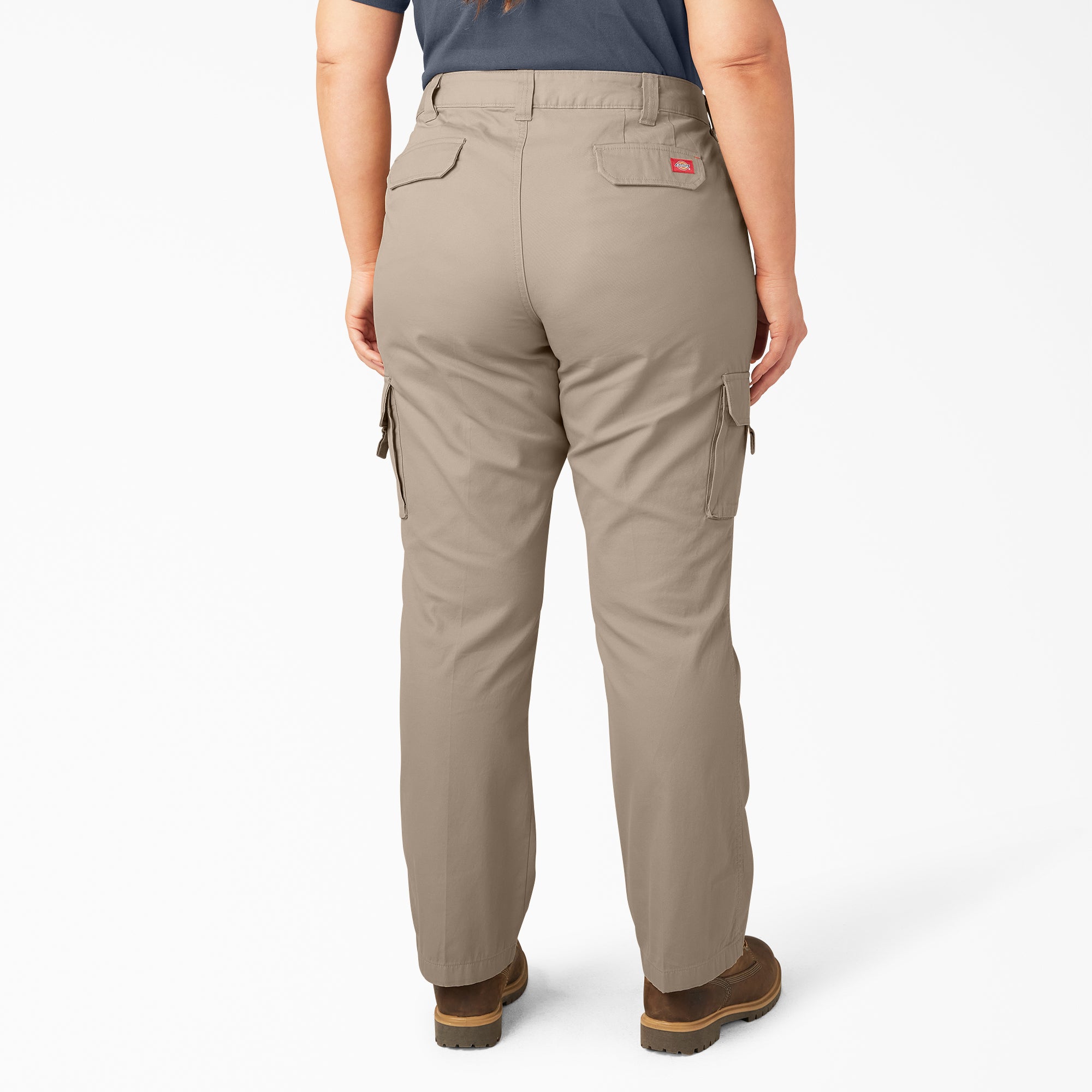 Women's Plus Relaxed Fit Cargo Pants - Image 2