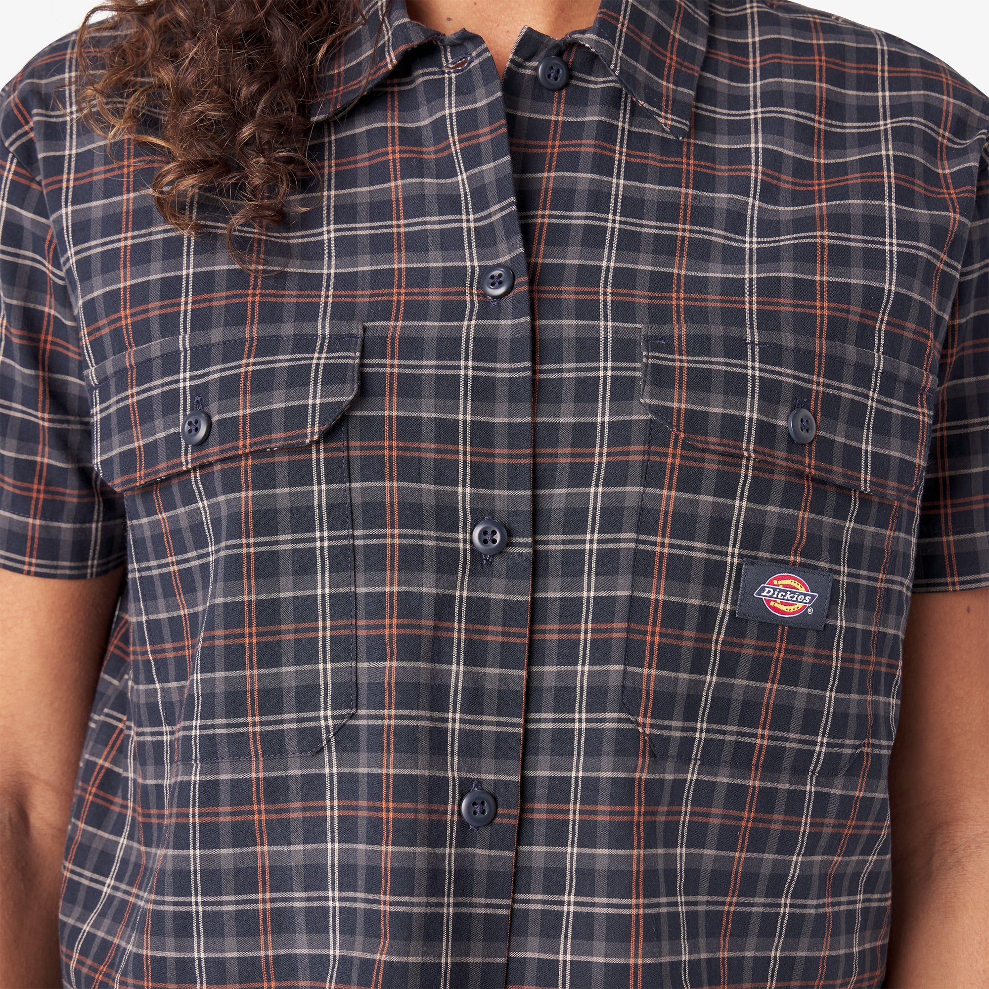 Women's Surry Cropped Work Shirt - Image 7