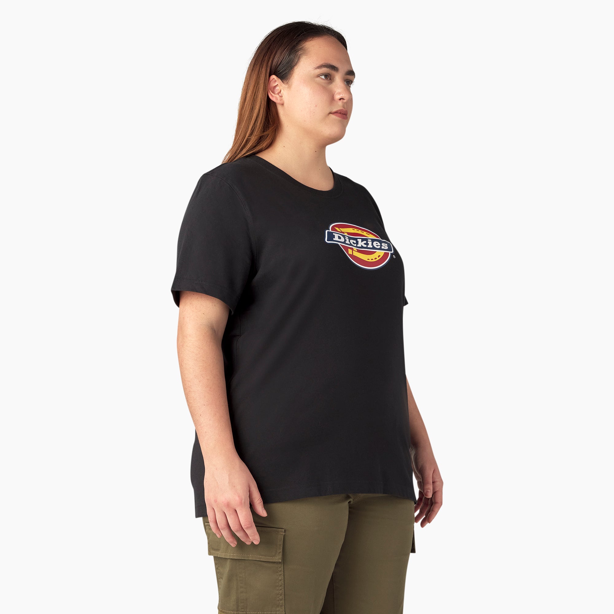 Women's Plus Heavyweight Logo T-Shirt - Image 4