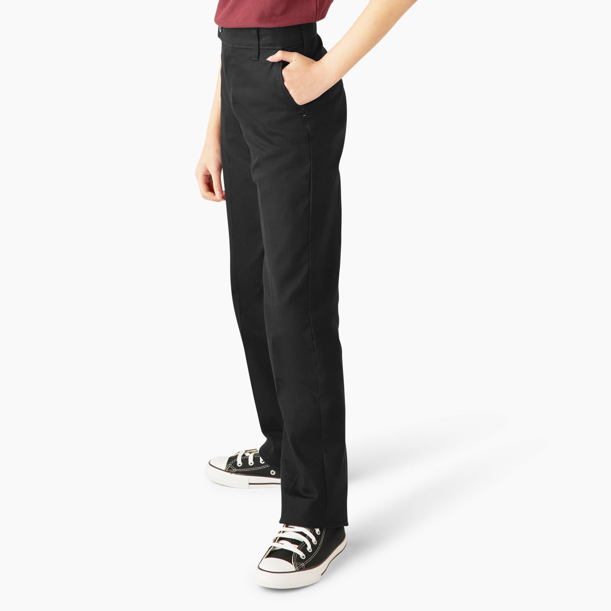 Girls' Slim Fit Pants. 4-20 - Image 3