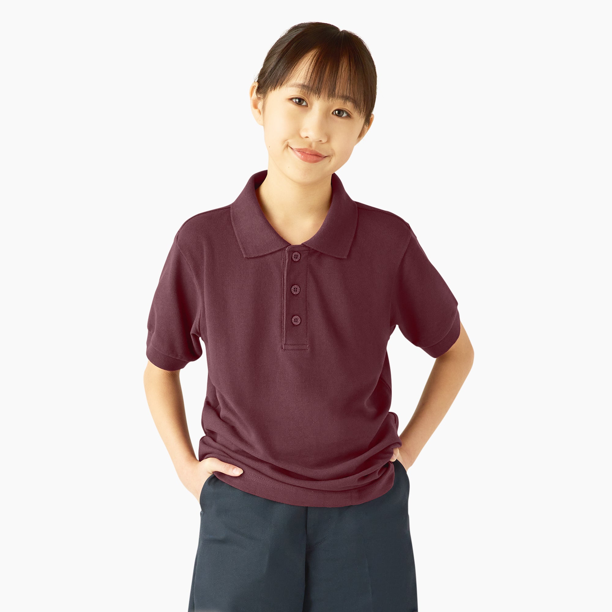Kids' Piqu?? Short Sleeve Polo