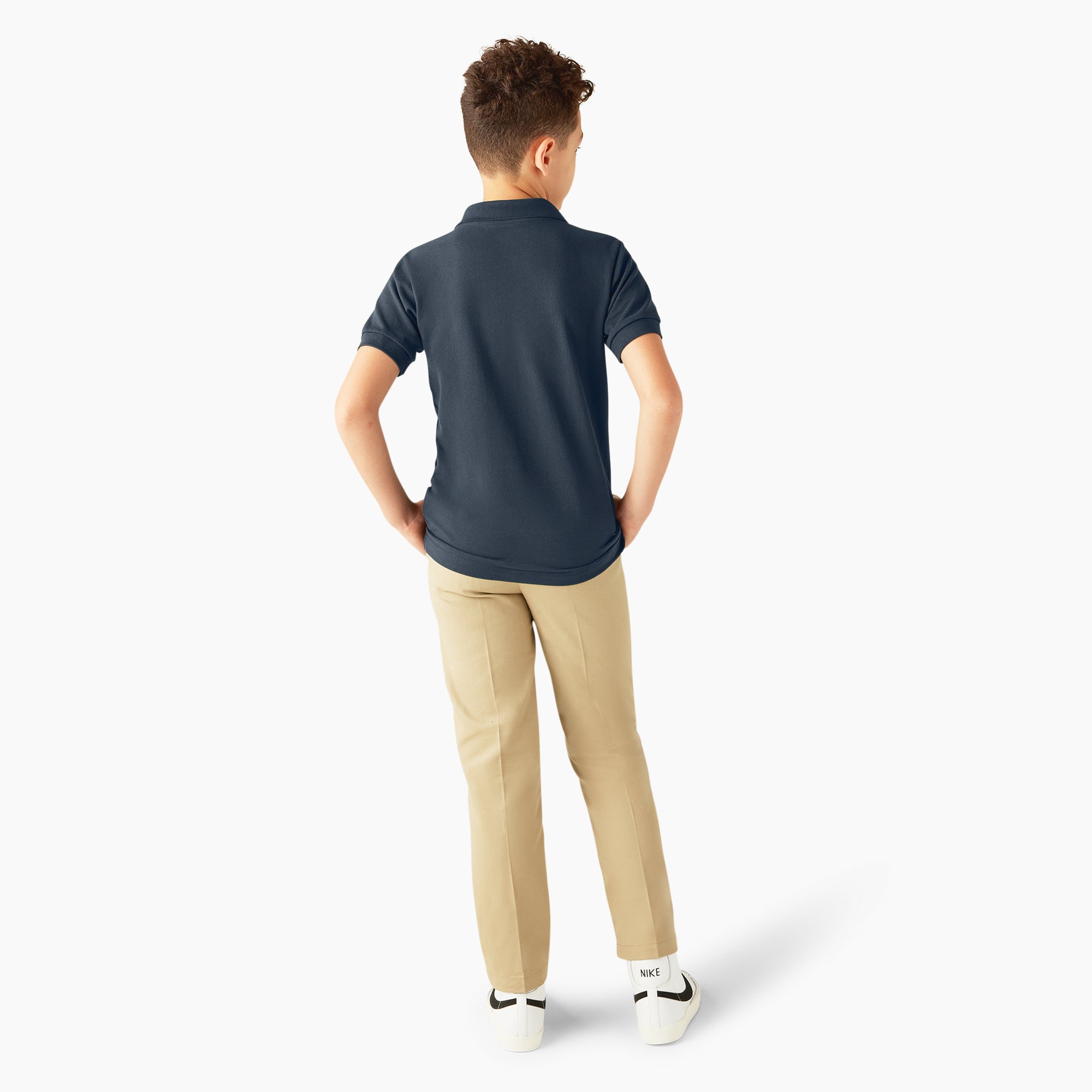 Kids' Piqu?? Short Sleeve Polo - Image 4