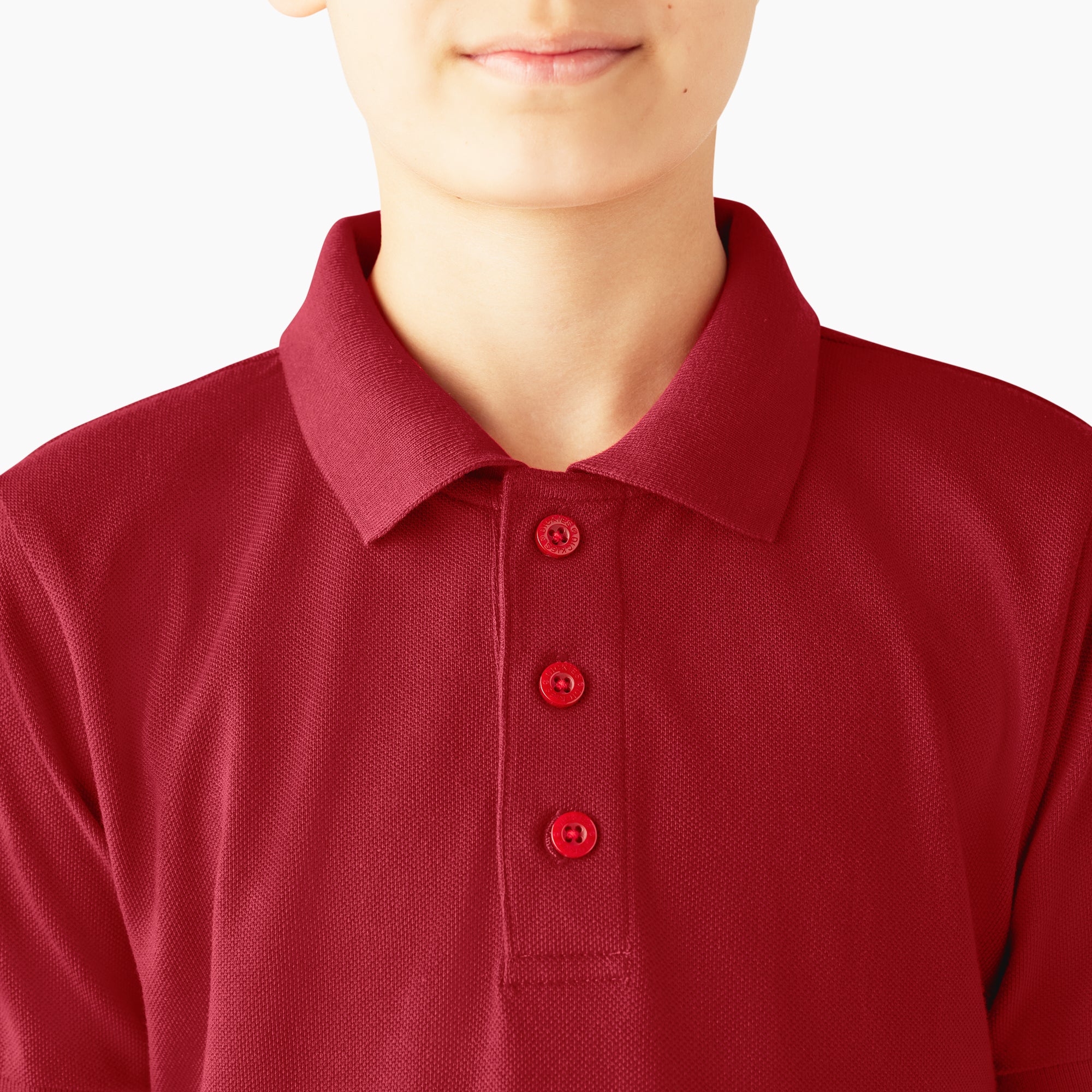 Kids' Piqu?? Short Sleeve Polo - Image 6