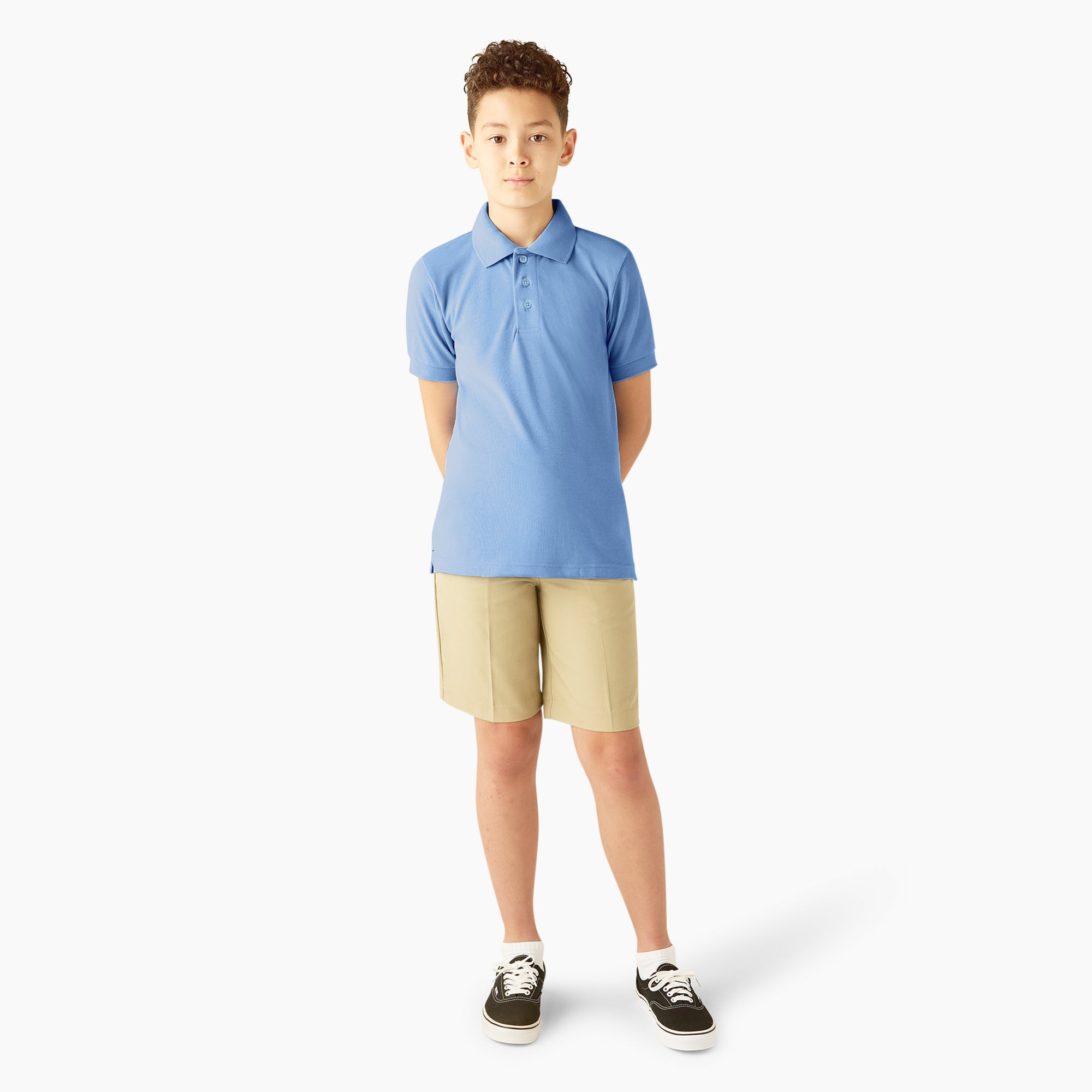 Kids' Piqu?? Short Sleeve Polo - Image 4