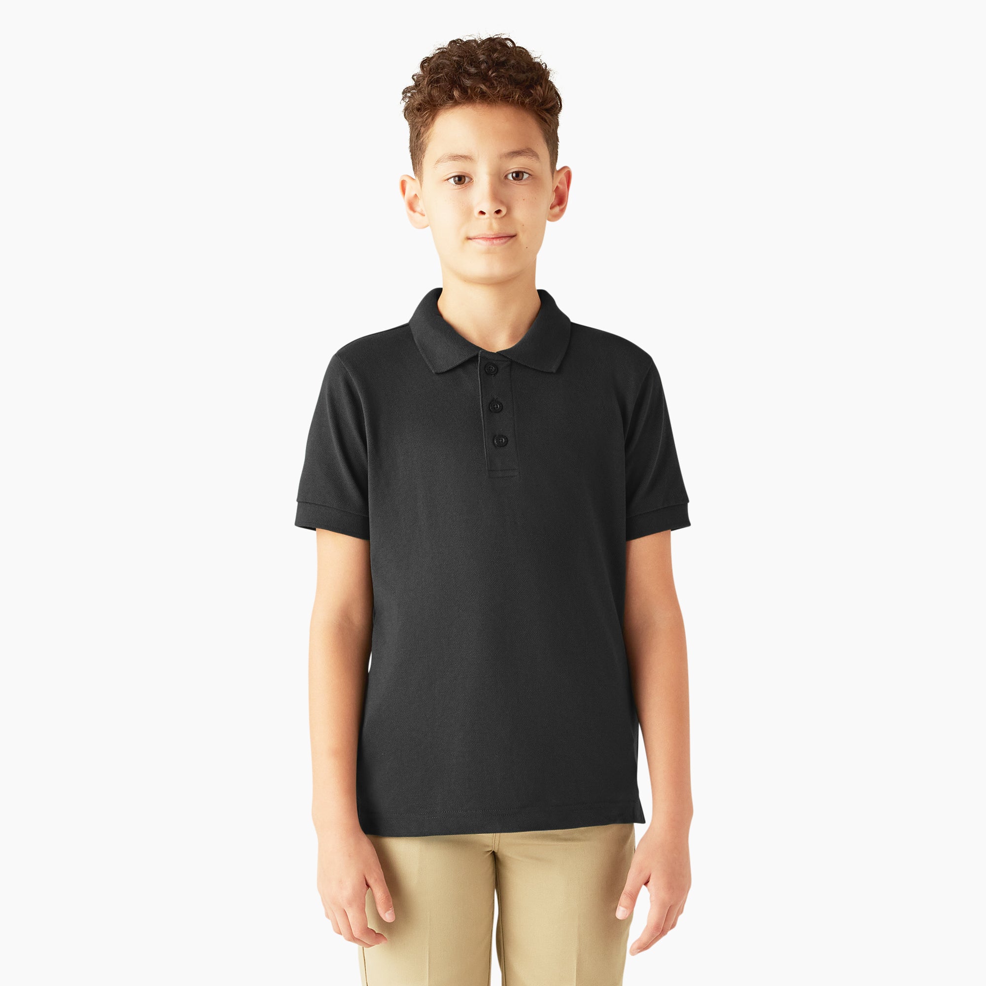 Kids' Piqu?? Short Sleeve Polo