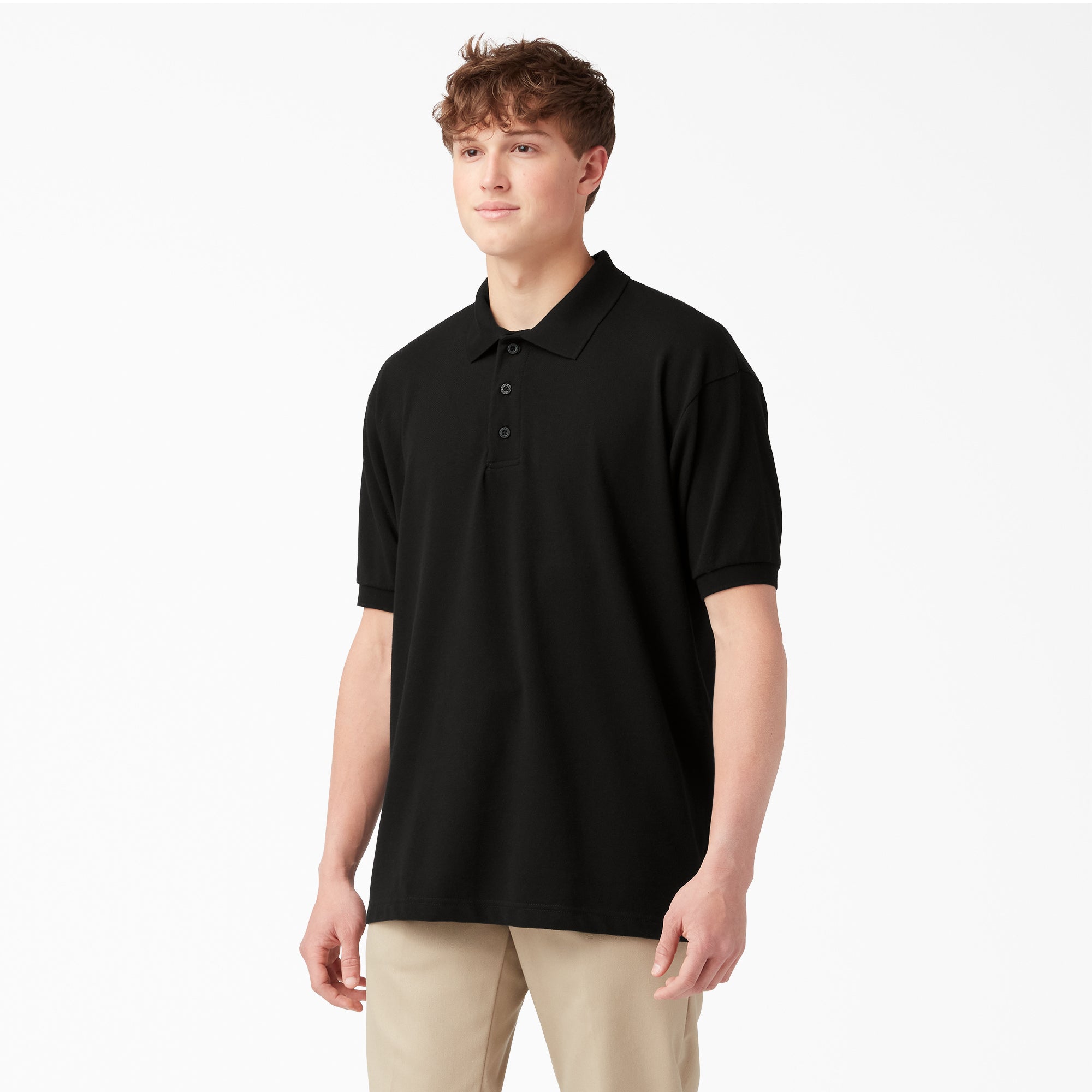 Adult Size Piqu?? Short Sleeve Polo