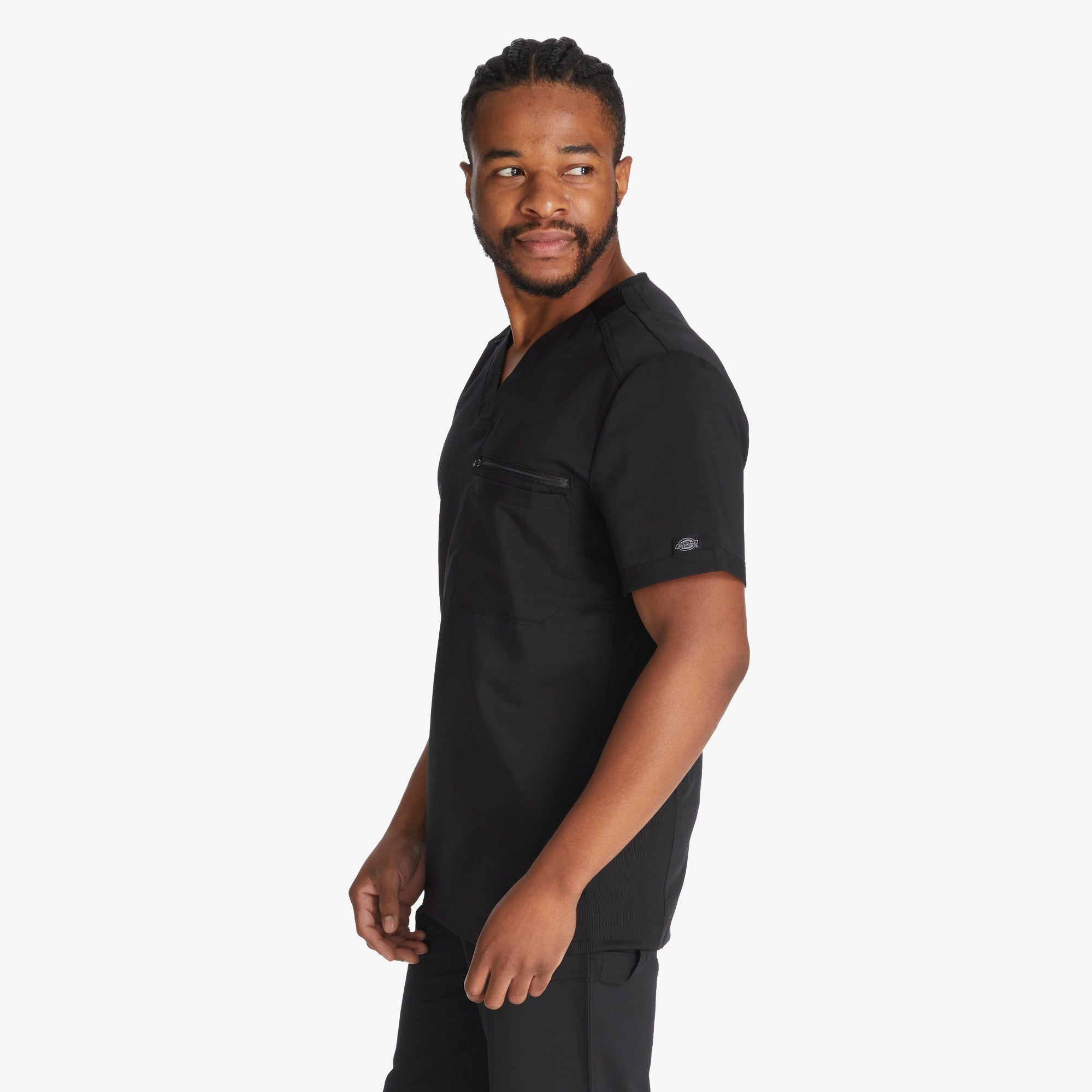 Men's Balance Tuckable V-Neck Scrub Top - Image 3