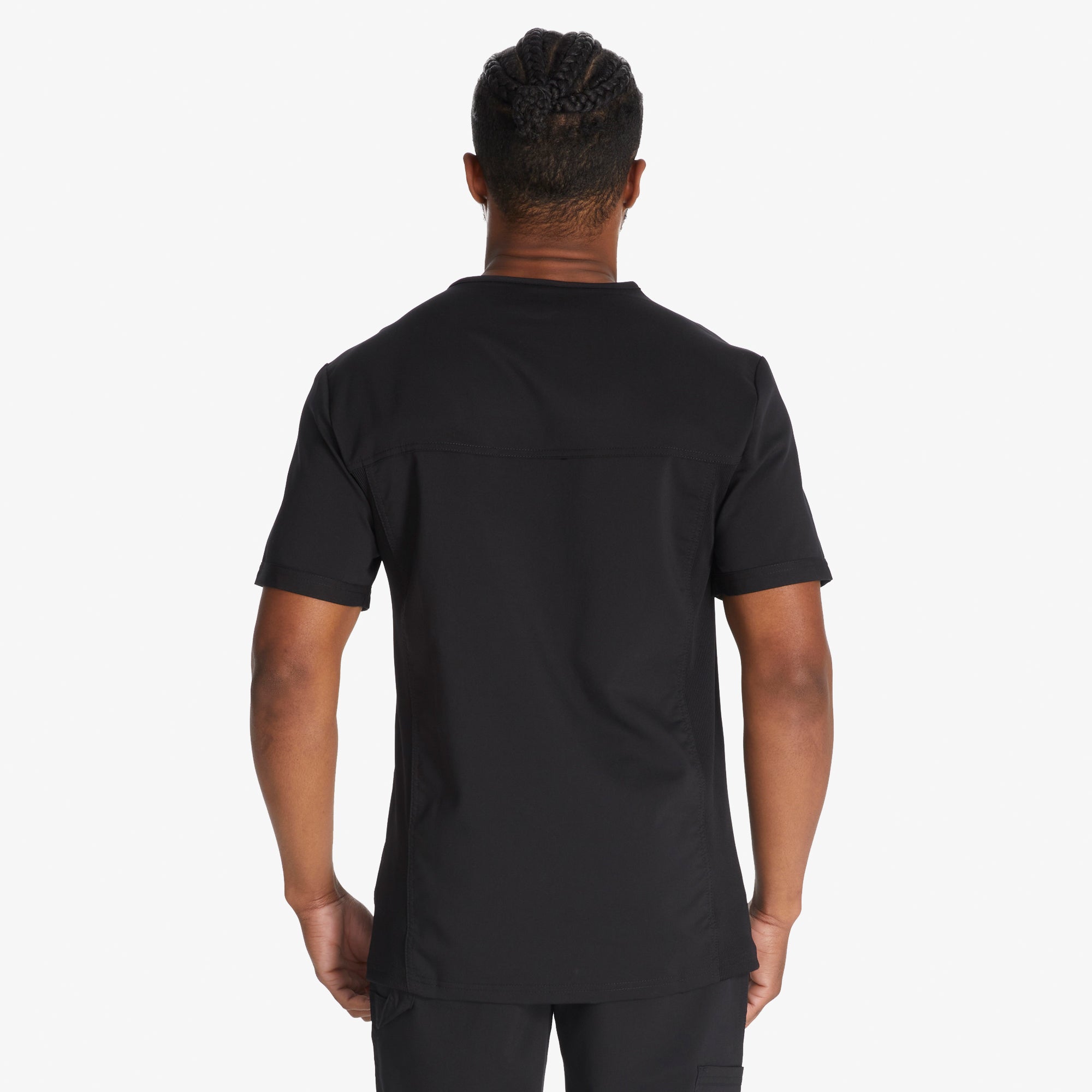 Men's Balance Tuckable V-Neck Scrub Top - Image 2