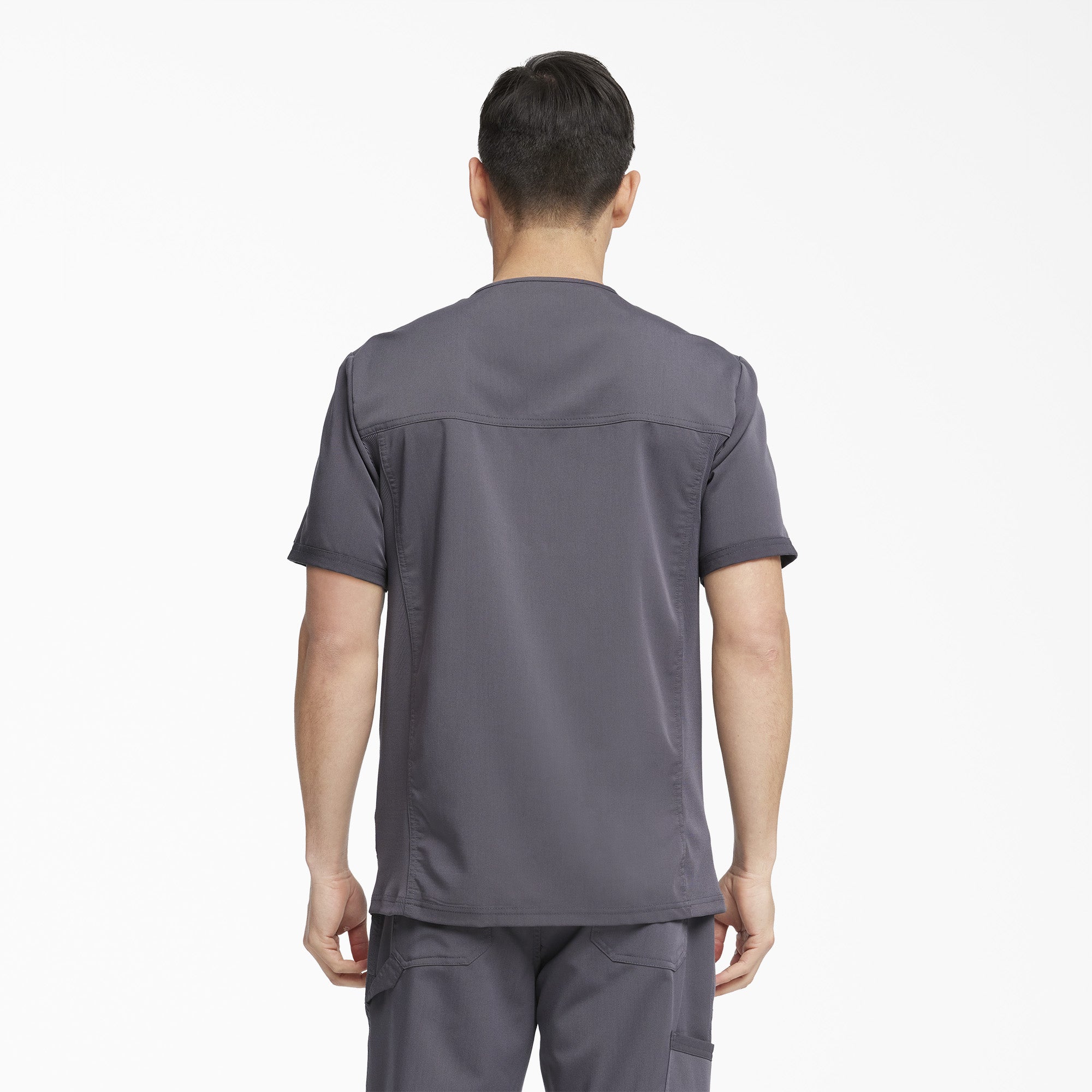 Men's Balance Tuckable V-Neck Scrub Top - Image 2