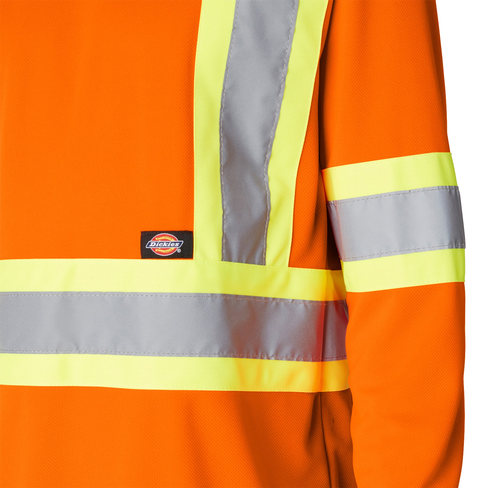 Hi Vis Safety Long Sleeve T-Shirt - Image 5