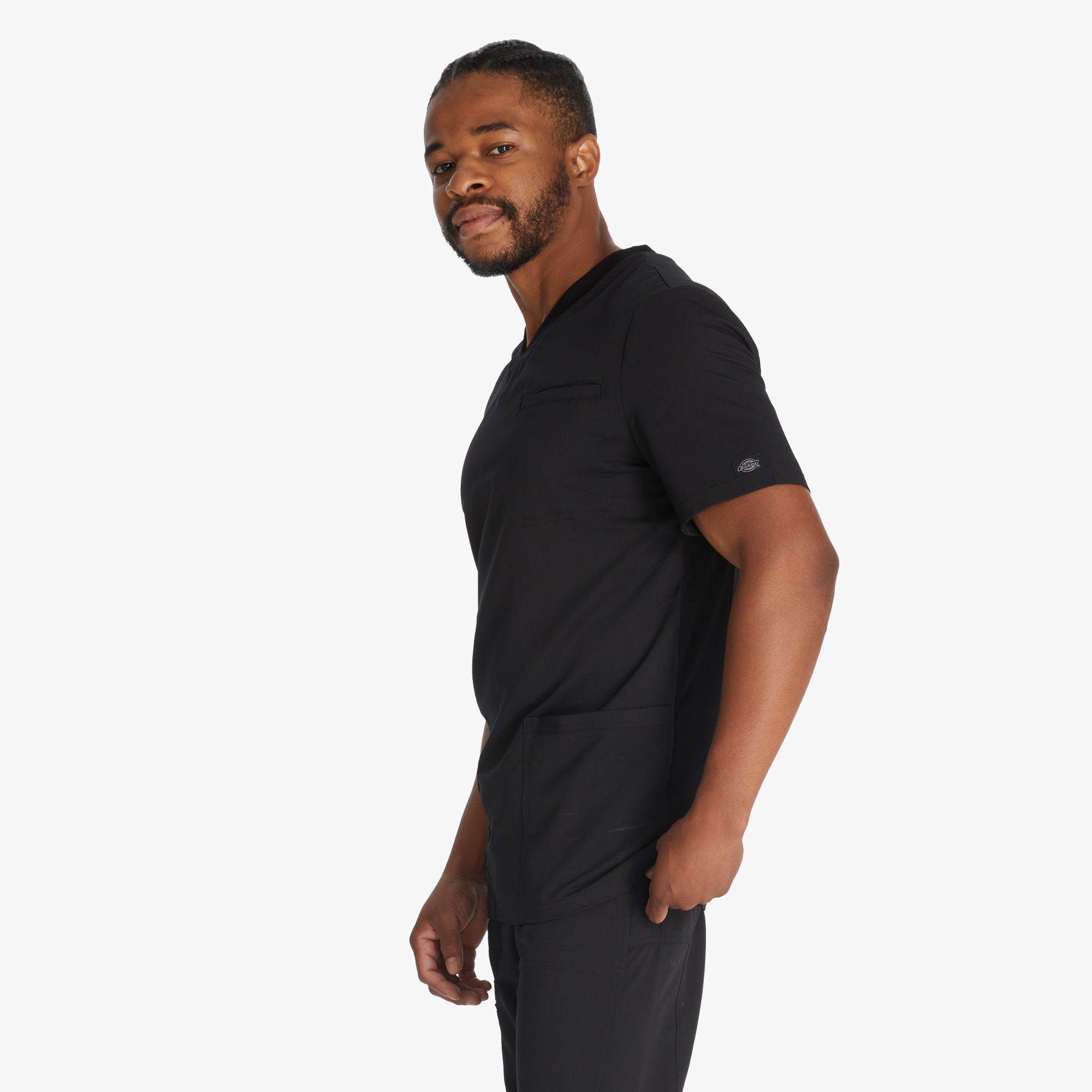 Men's Balance V-Neck Scrub Top - Image 3