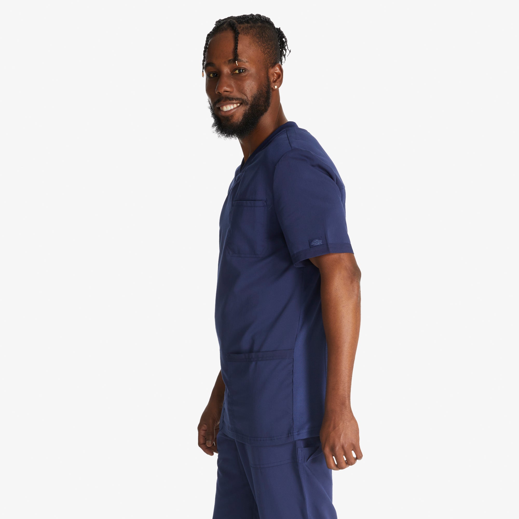 Men's Balance V-Neck Scrub Top - Image 3