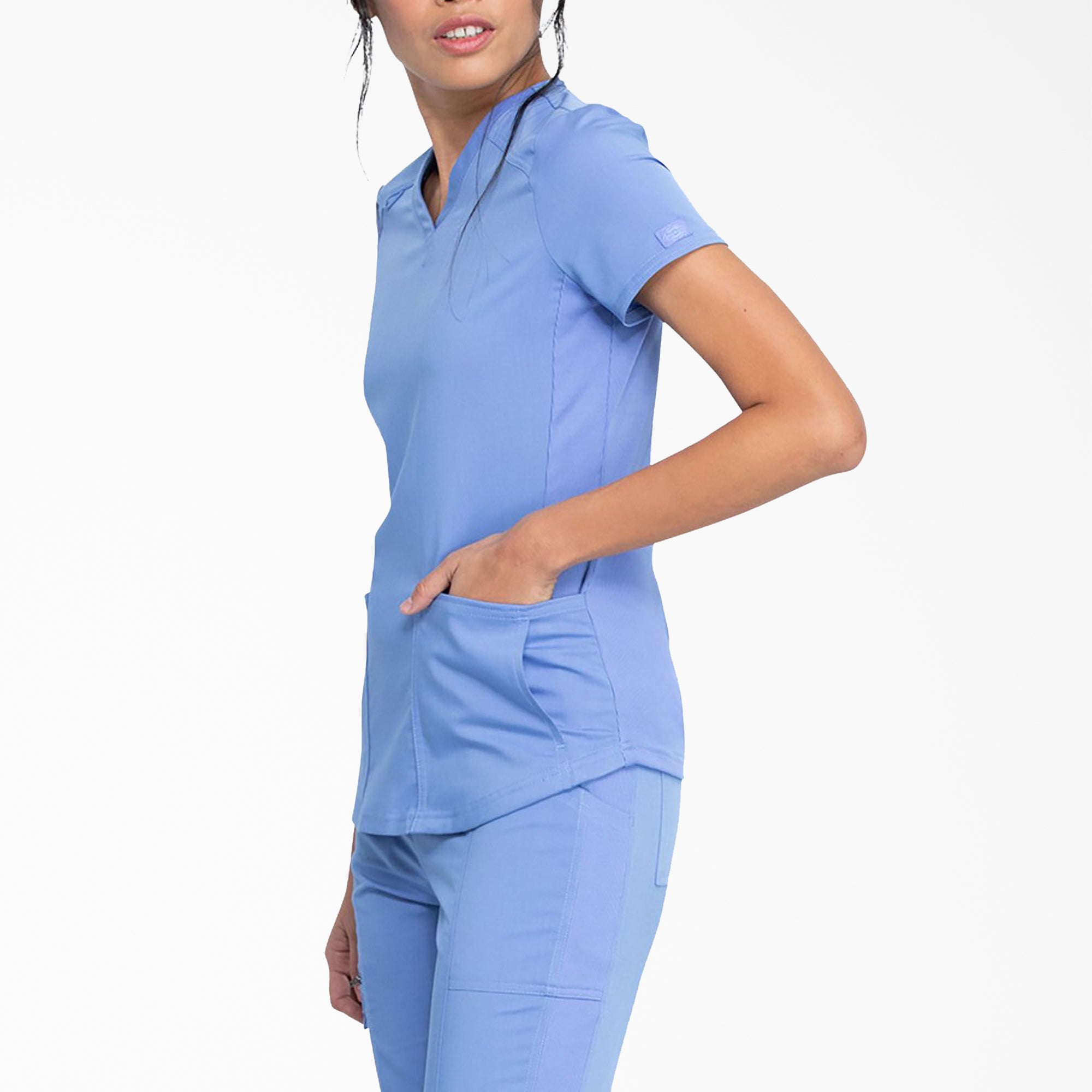 Women's Balance V-Neck Scrub Top - Image 3