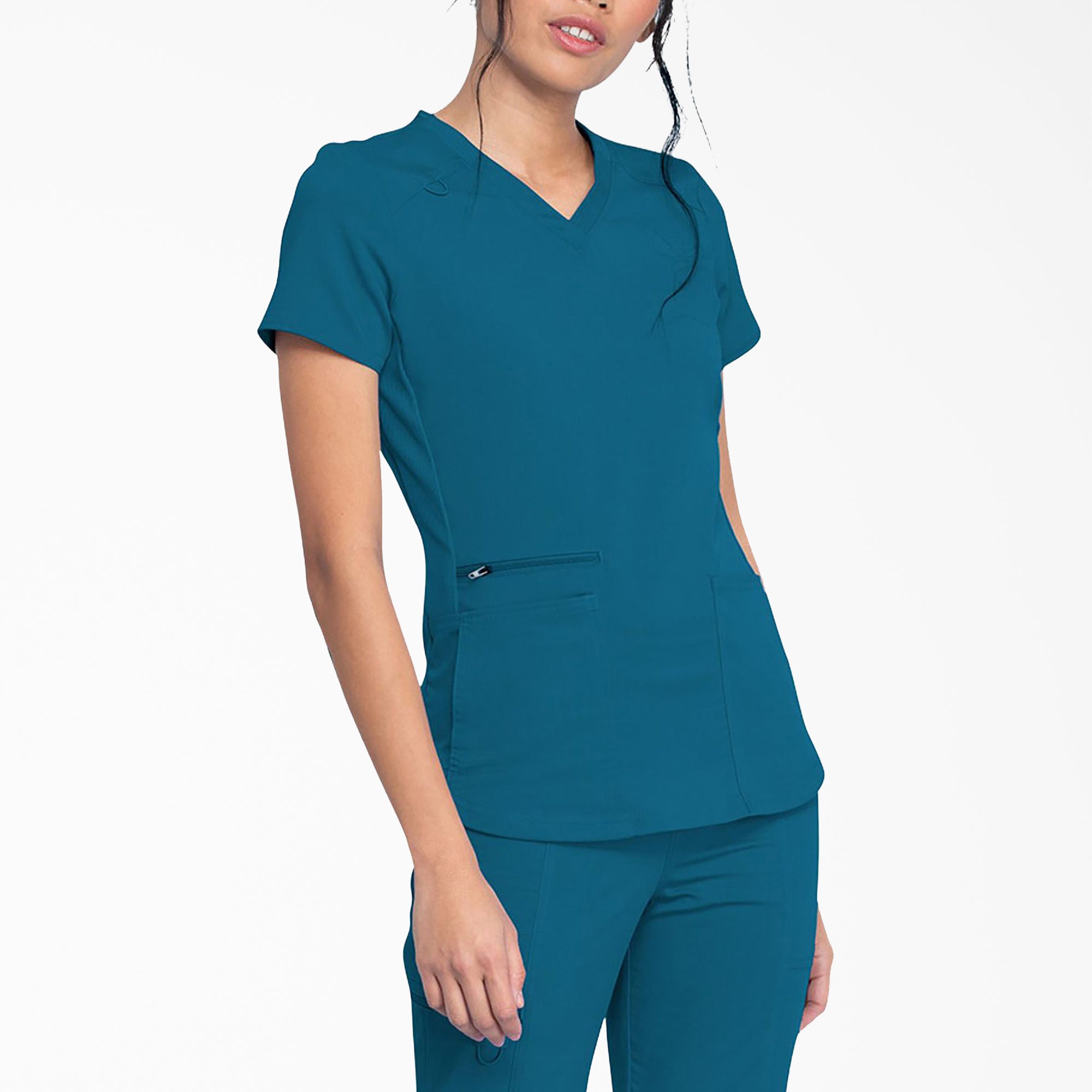 Women's Balance V-Neck Scrub Top - Image 4