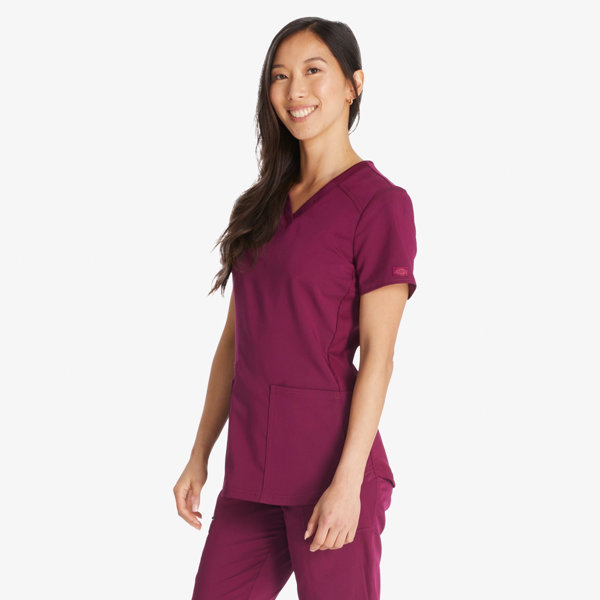 Women's Balance V-Neck Scrub Top - Image 2