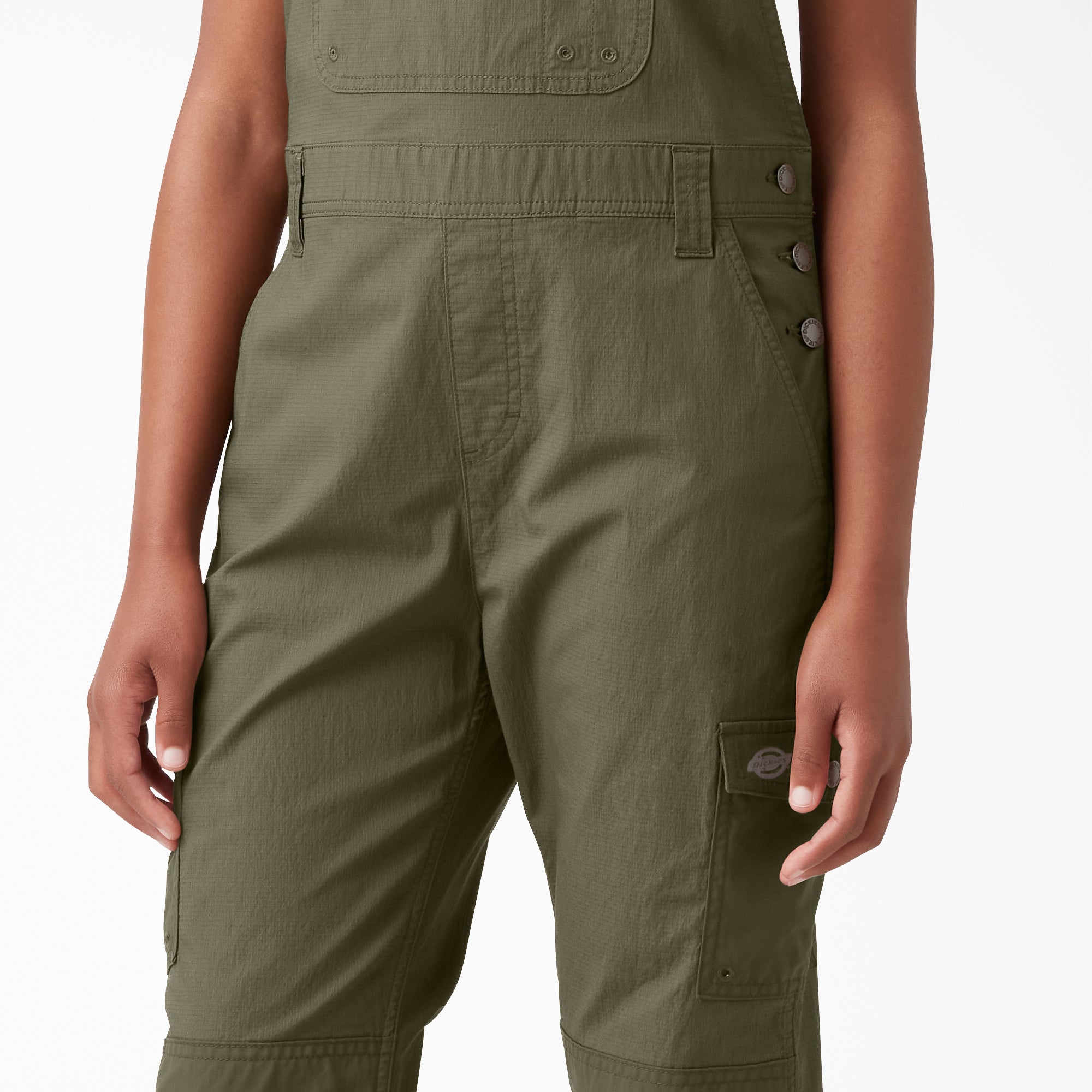 Women's Cooling Ripstop Bib Overalls - Image 9