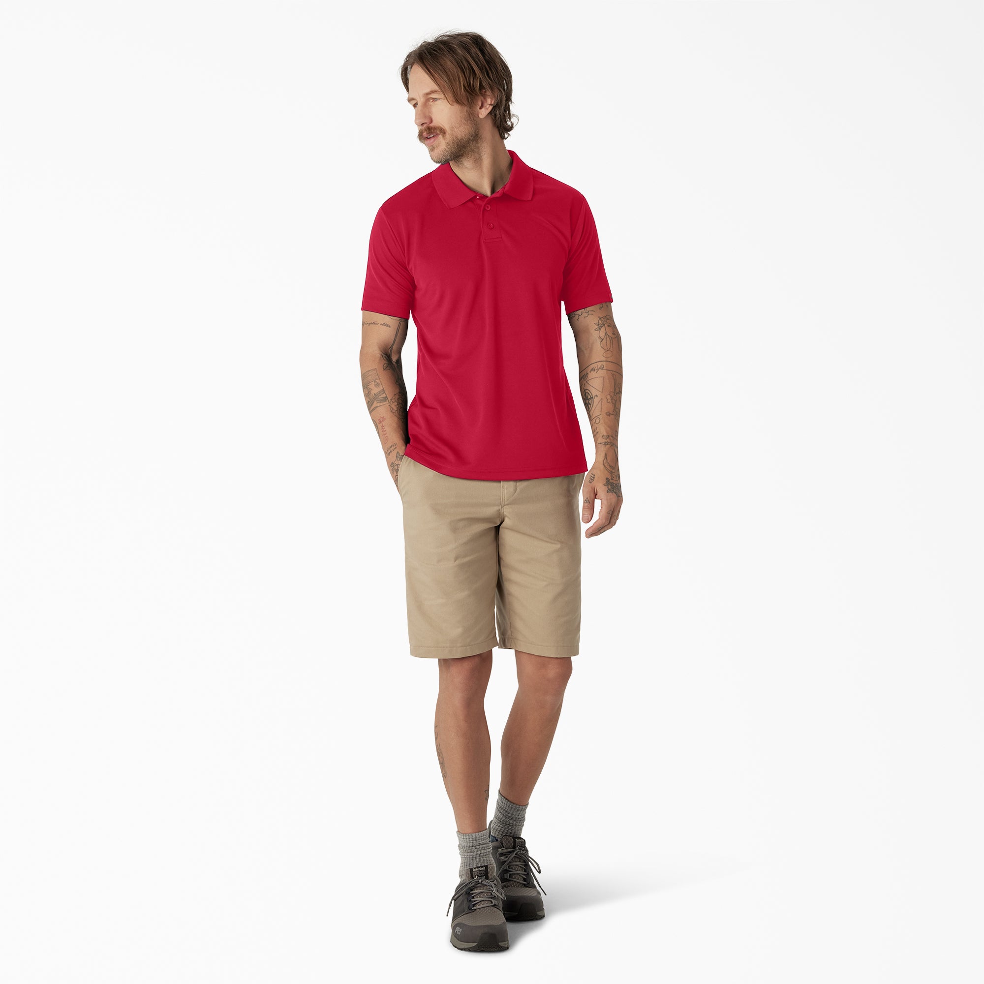 Short Sleeve Performance Polo Shirt - Image 4
