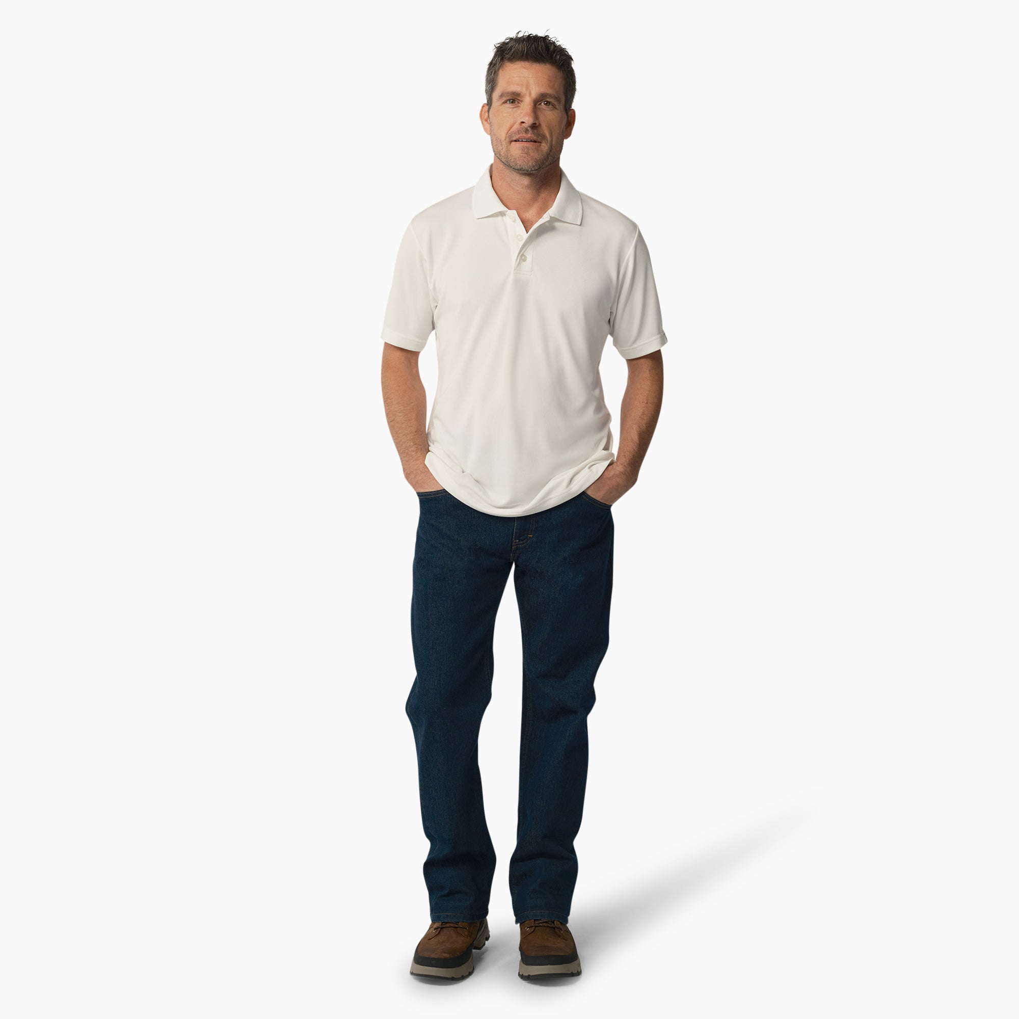 Short Sleeve Performance Polo Shirt - Image 4
